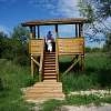 Discovery trail and observatories of the Confines wetland