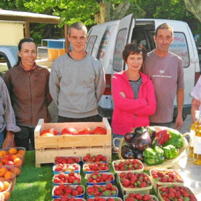 The markets and small producers of Bédarrides