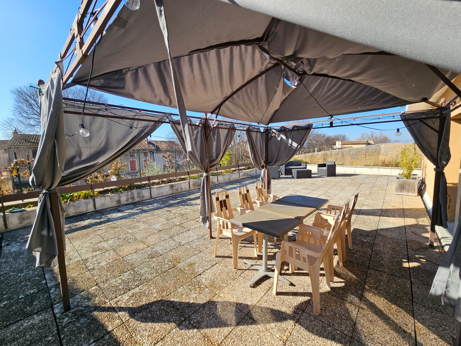 The Couchadou terrace