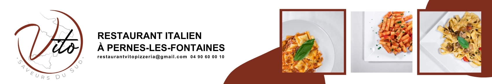 Encart pub ordinateur - Chez Vito